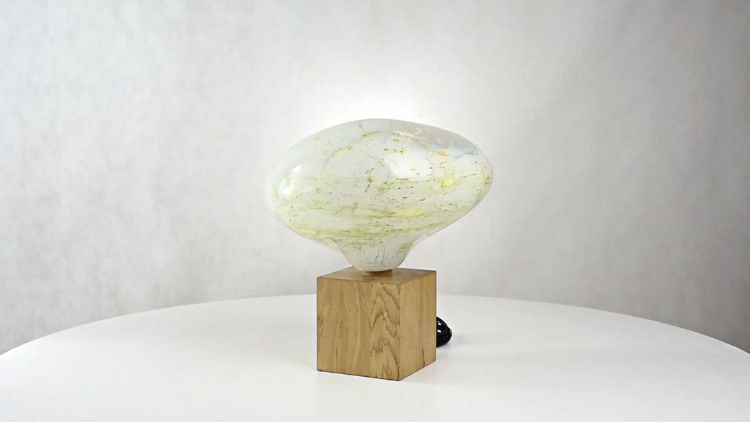 Lampe en verre Cocoon petite, aquarelle#couleur_multicolor