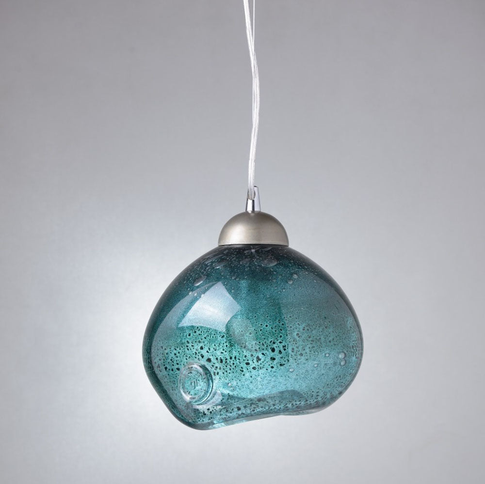 Lampe en verre Méduse, grande bleue#couleur_bleu