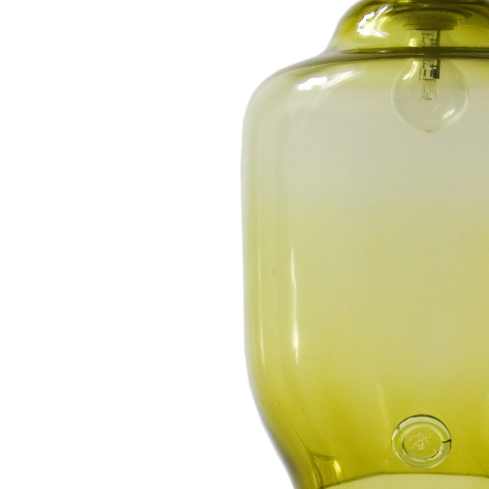 Lampe en verre Bee, olive#couleur_vert