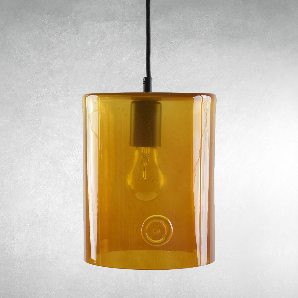 Lampe en verre Neo II, miel#couleur_brun