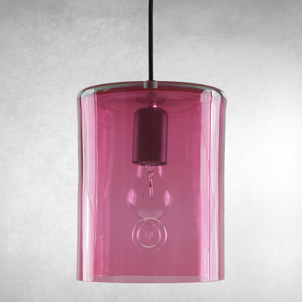 Lampe en verre Neo II, rose#couleur_rose