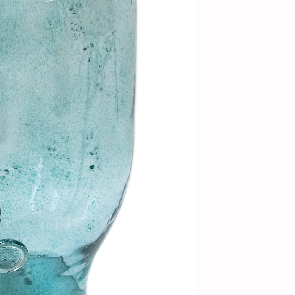 Lampe en verre Bee, turquoise#couleur_bleu