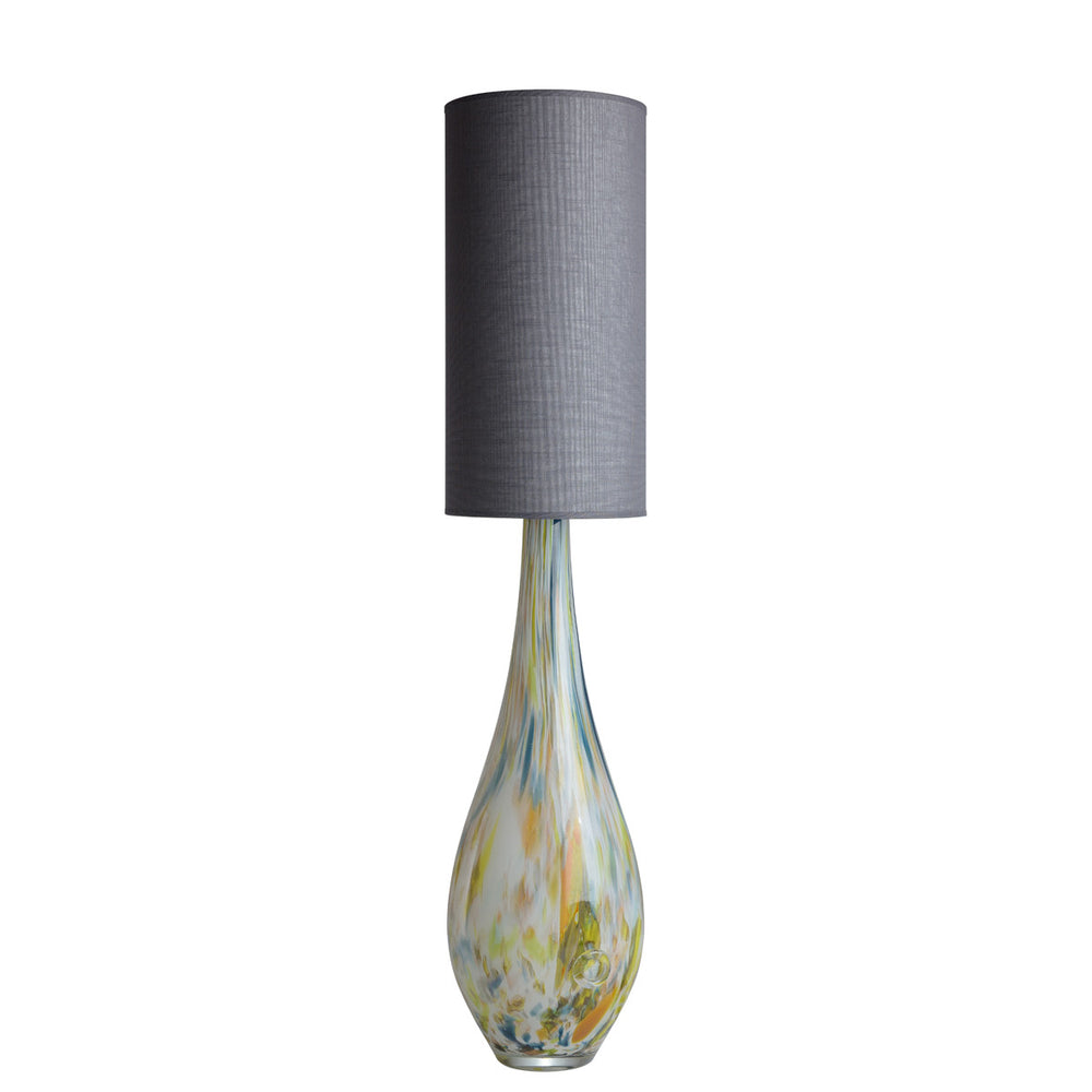 Lampe en verre Rocket, avec abat-jour gris#couleur_multicolor