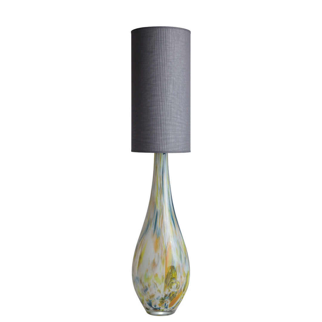 Lampe en verre Rocket, avec abat-jour gris#couleur_multicolor