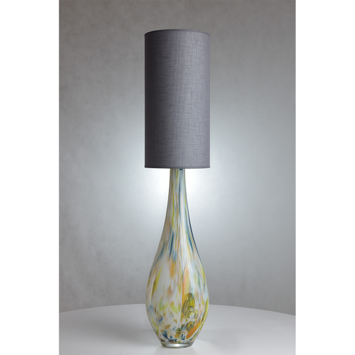 Lampe en verre Rocket, avec abat-jour gris#couleur_multicolor