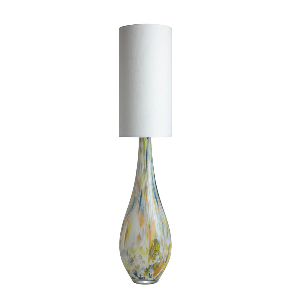 Lampe en verre Rocket, avec abat-jour blanc#couleur_multicolor