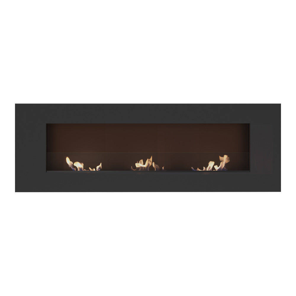 Bio-cheminée Delta 3 - vitrage#couleur_noir