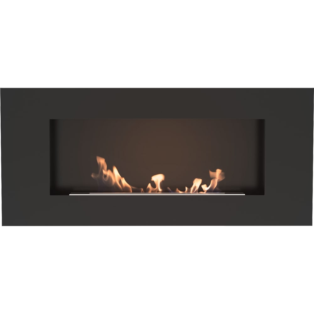 Bio-cheminée Delta Flat#couleur_noir