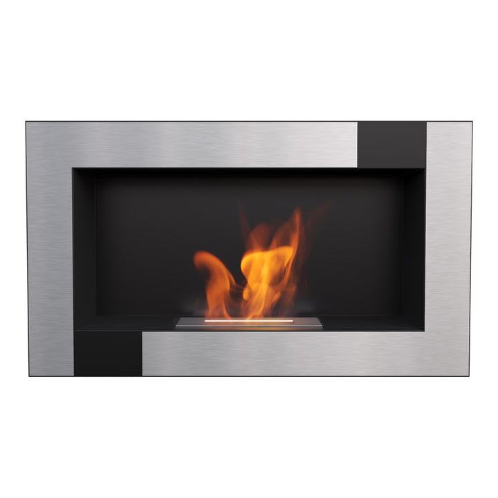 Bio-cheminée Golf Qube#couleur_noirargent