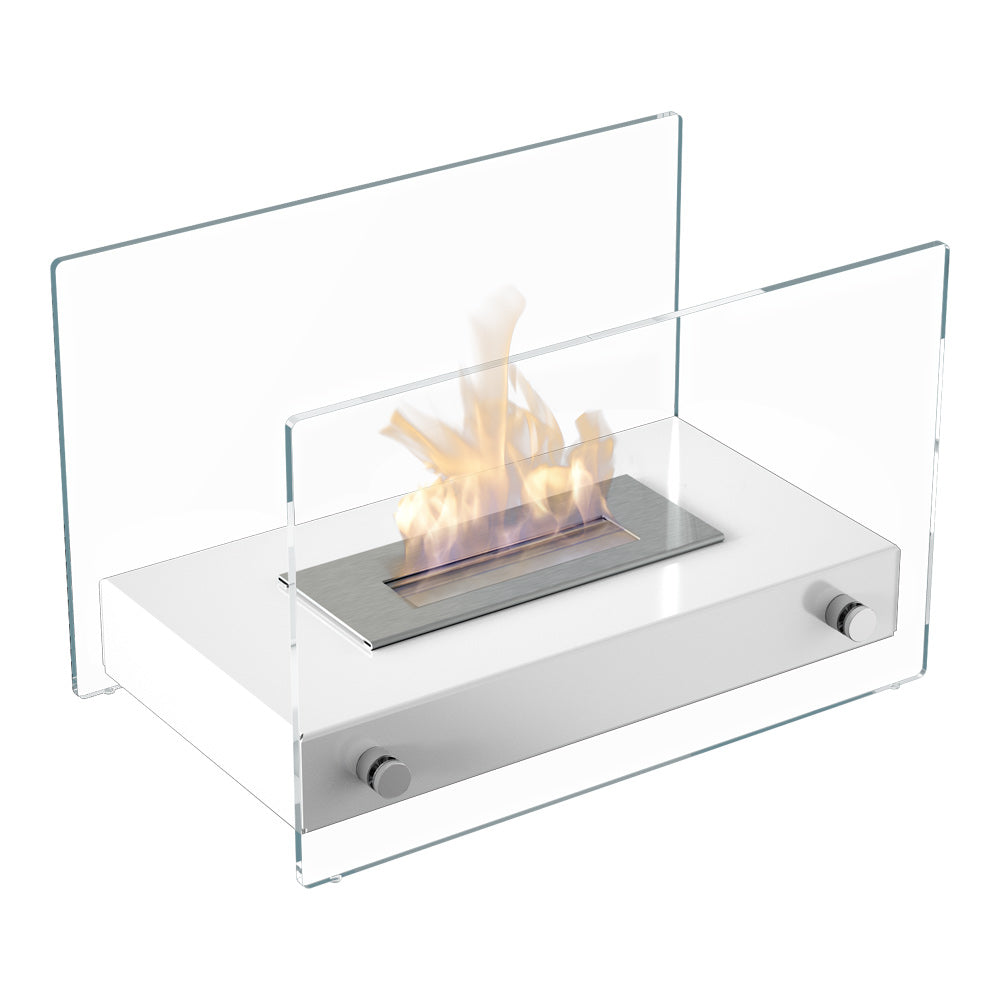Bio-cheminée Hotel mini#couleur_blanc