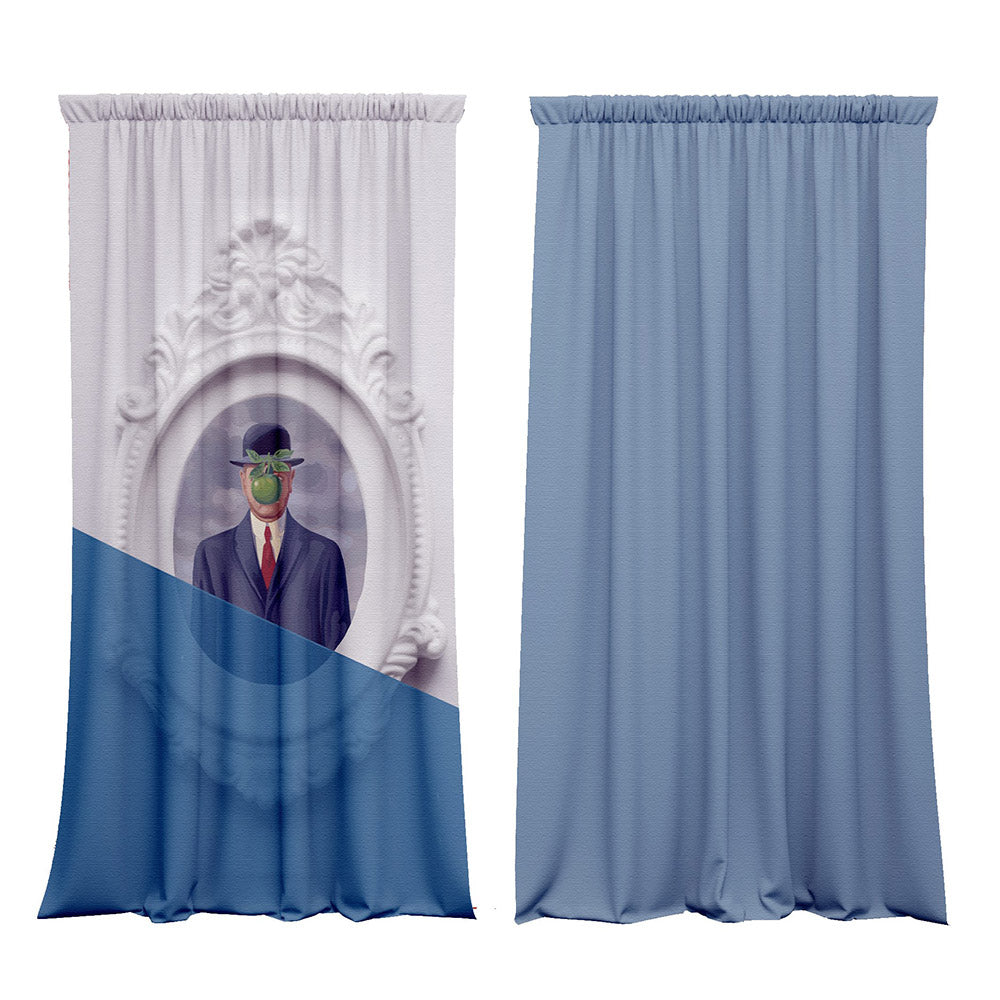 Paire de rideaux imprimés - Fils