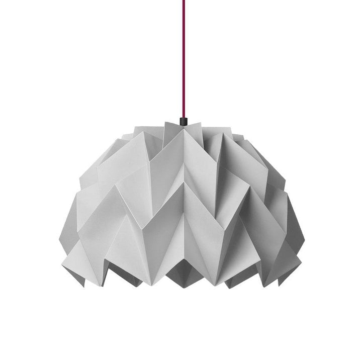Lampe d'origami Iceberg L#couleur_gris