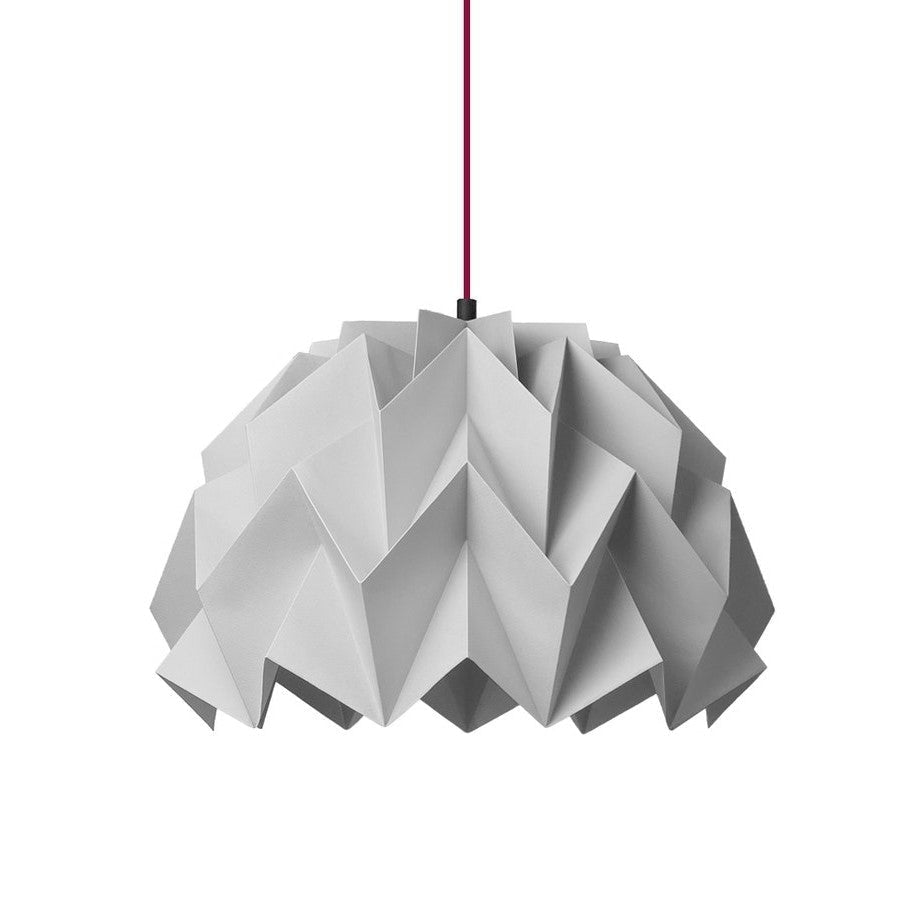 Lampe d'origami Iceberg L#couleur_rose