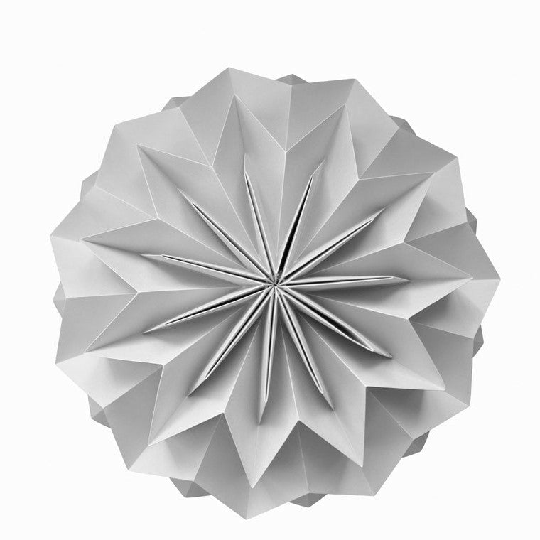 Lampe d'origami Iceberg M#couleur_gris
