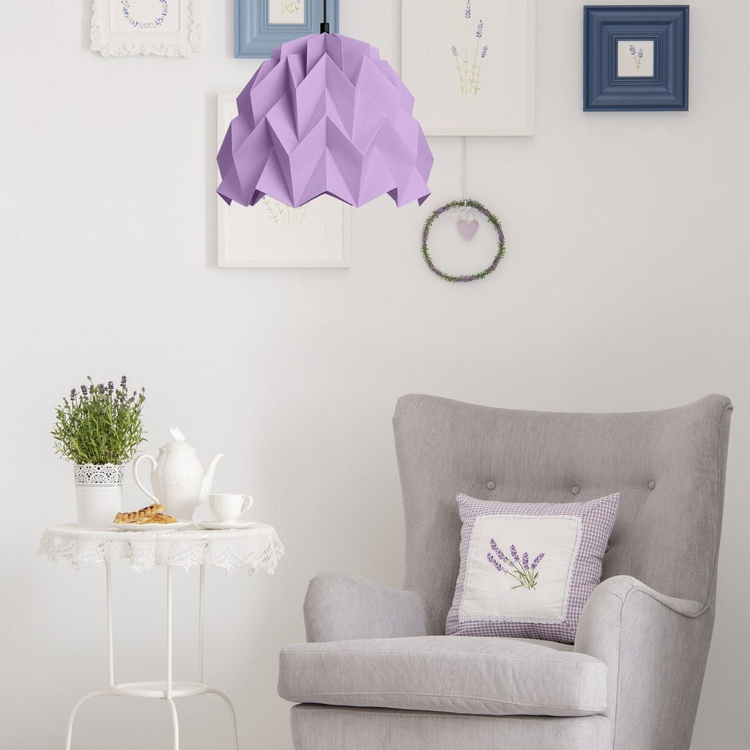 Lampe d'origami Iceberg S, lilas foncé#couleur_violet