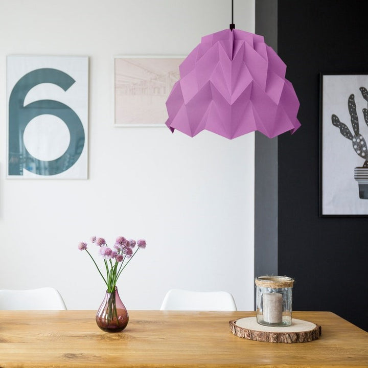 Lampe d'origami Iceberg M, violet#couleur_violet