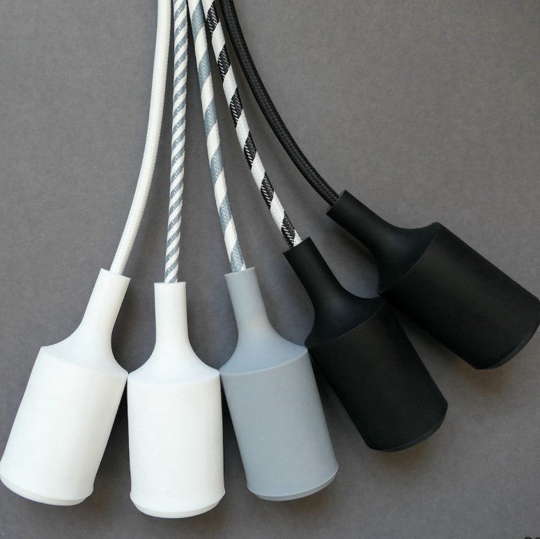 Lampes d'origami, monture et corde#couleur_blanc